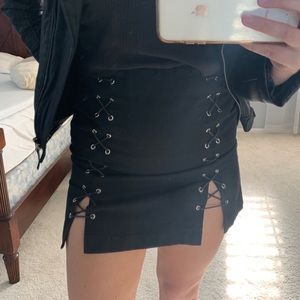 Blank Paige Black skirt